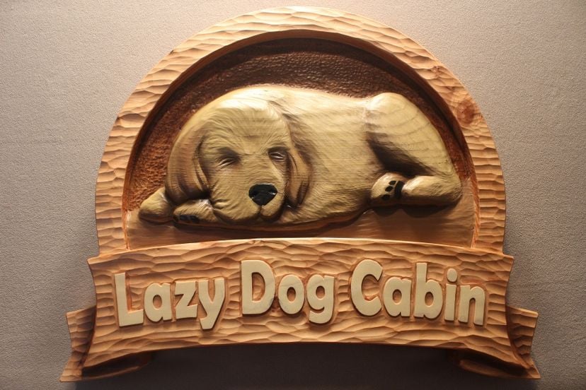 Custom Carved Dog Signs, Dog Furniture, Dog Memorials, Pet Signs, Cat Signs By Lazy River Studio
