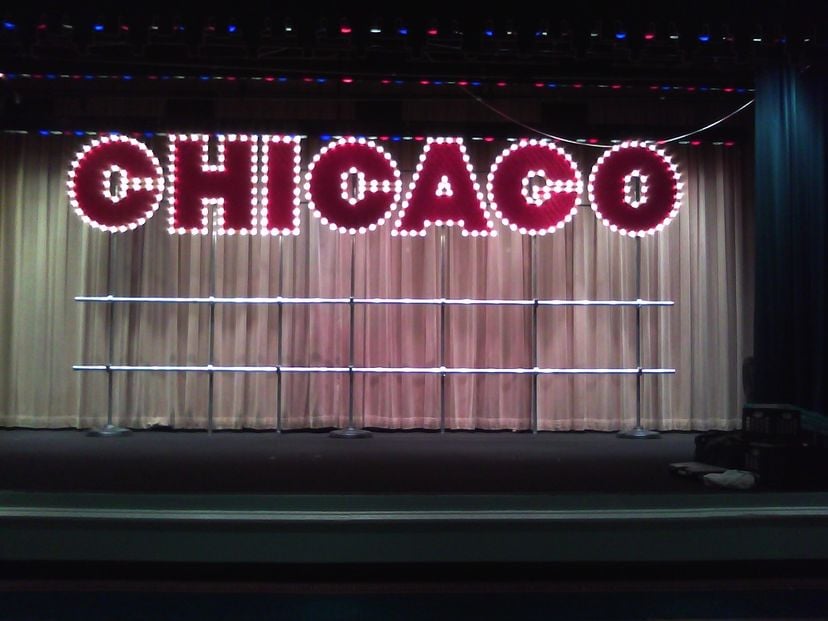 Large Chicago Sign (Broadway Style)