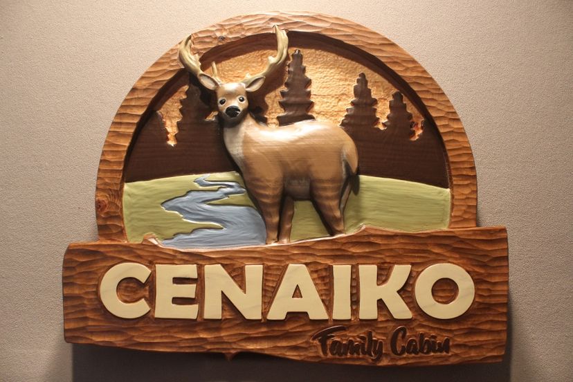 Custom Deer Signs, Bear Signs, Wolf Signs, Moose Signs, Wildlife Signs By Lazy River Studio