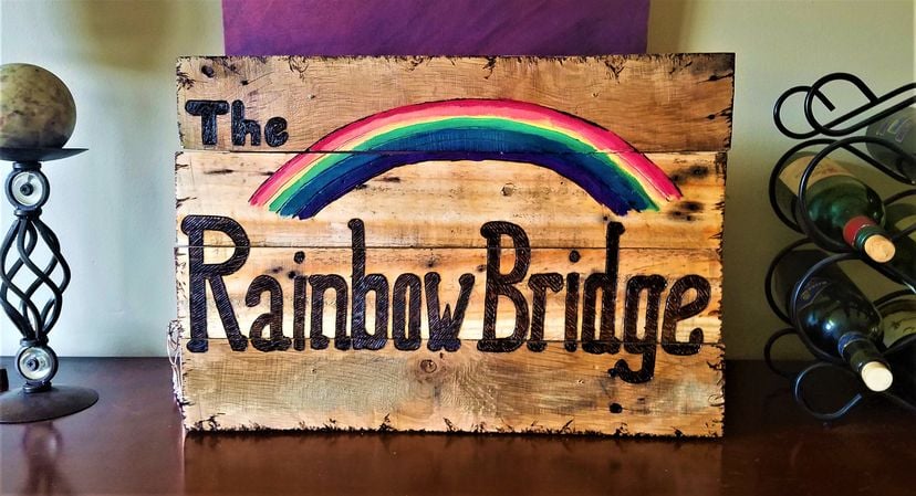 The Rainbow Bridge, Sign, Plaque, Memorial