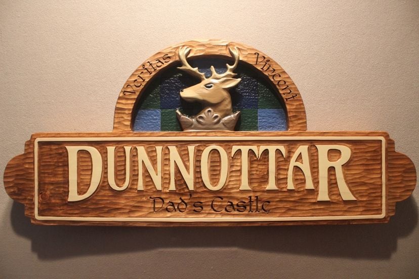 Custom Carved Family Crest Signs, Deer Signs, Family Name Signs, Home Signs By Lazy River Studio