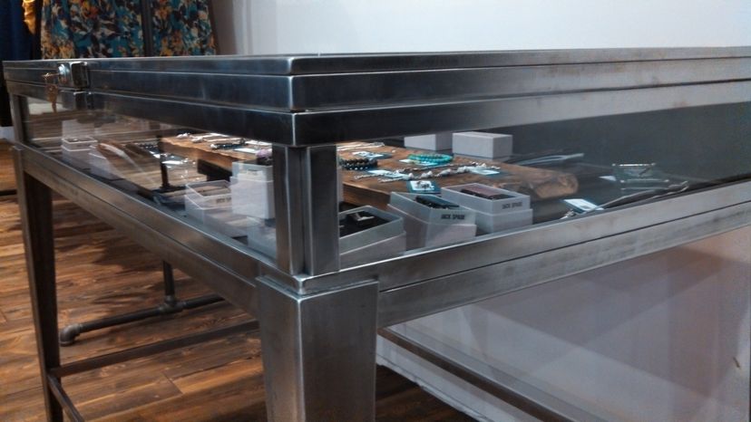 Olive & Iron Display Cases