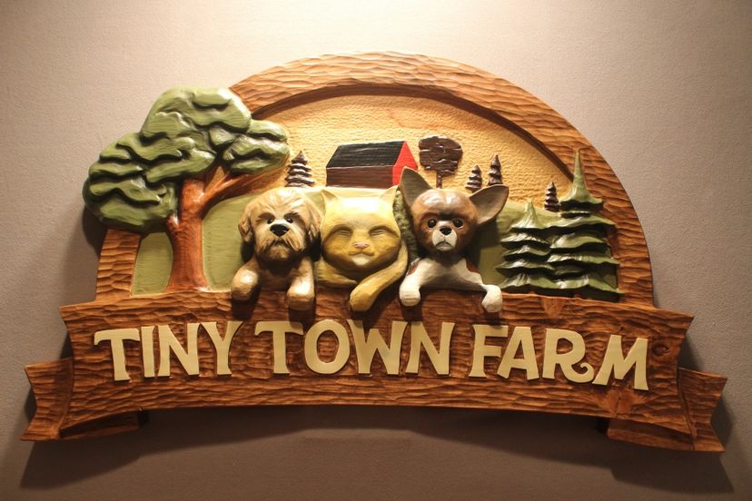 Custom Carved Dog, Cat And Pet Signs By Lazy River Studio