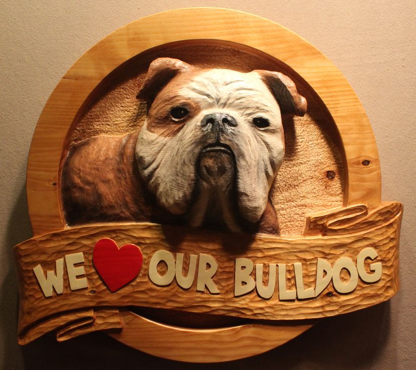 Custom Carved Wooden Signs | Dog Signs | Dog Memorials | Handmade Signs | Dog Sculpture