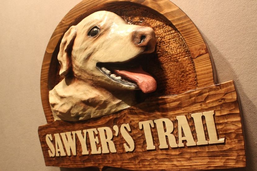Custom Carved Wood Signs | Handmade Signs | Dog Signs | Dog Memorials