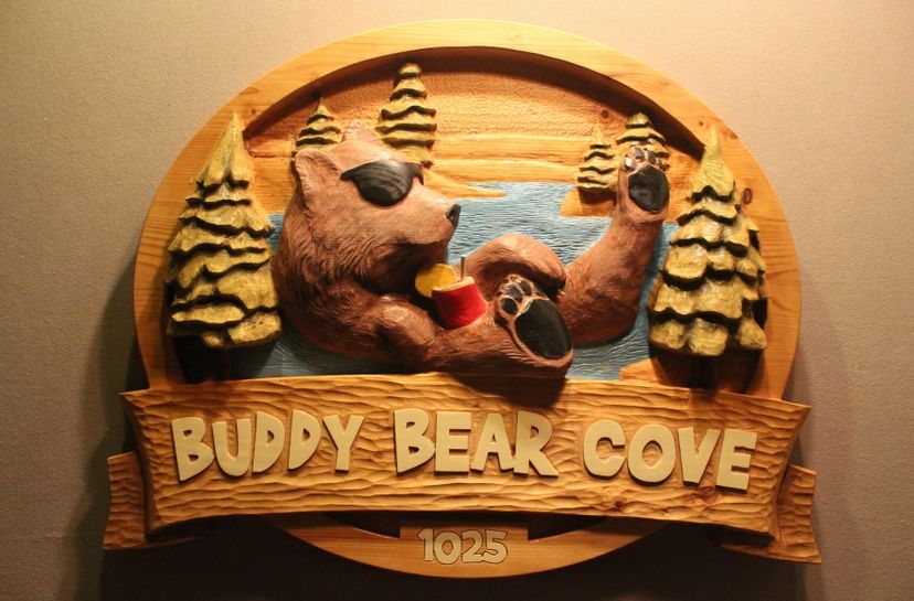 Custom Carved Wood Signs | Bear Signs | Wolf Signs | Deer Signs | Handmade Wood Signs
