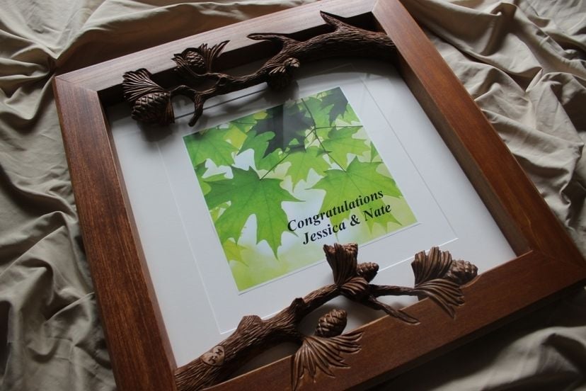 Fine Art Frames, Personalized Picture Frames, Hand Carved Frames By Jeremy &  Scott, Lazy River Studio