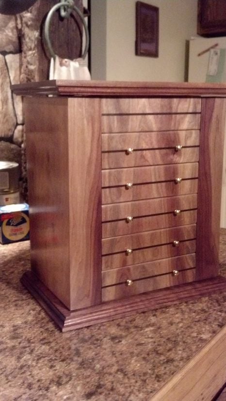 5 Drawer Jewelry Box