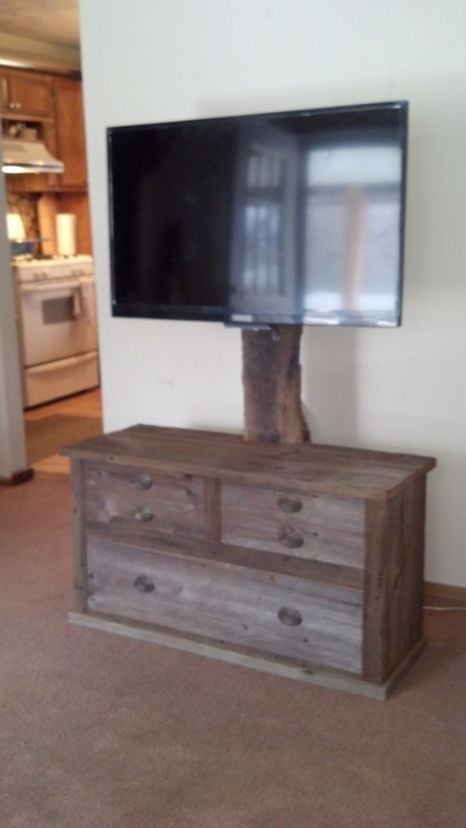 Barn Wood Tv Stand