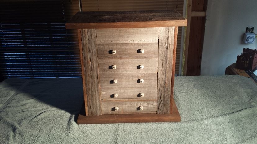 Barn Wood Jewelry Box