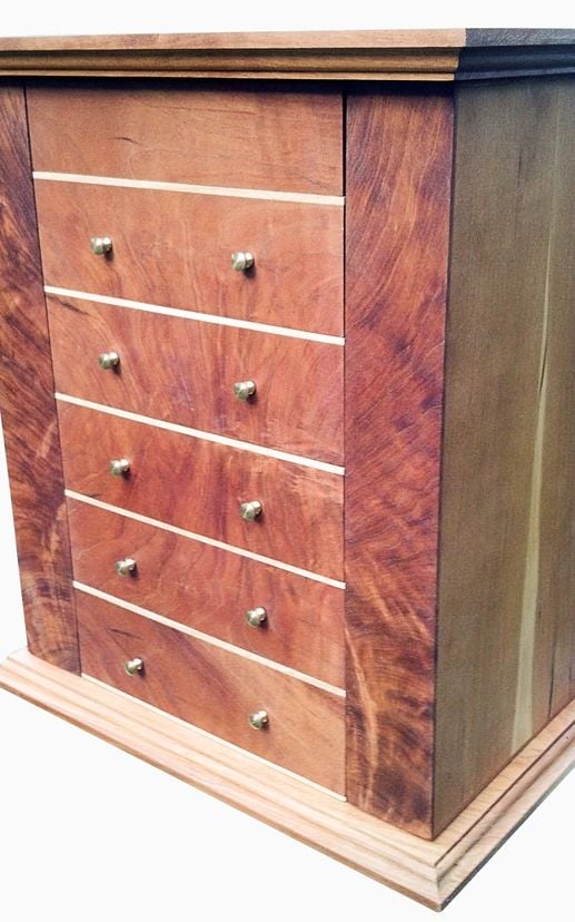 5 Drawer Jewelry Box