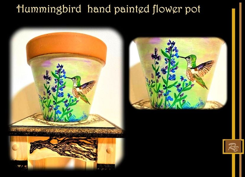 Flower Pots, Painted, Custom, Mother Gift, Garden Decorations, Gift For Women, Gardener