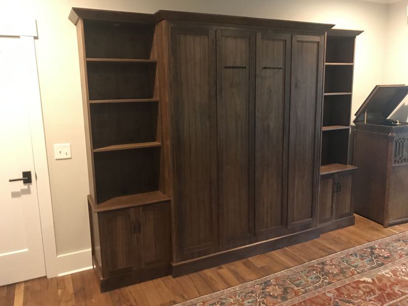 Walnut Murphy Bed