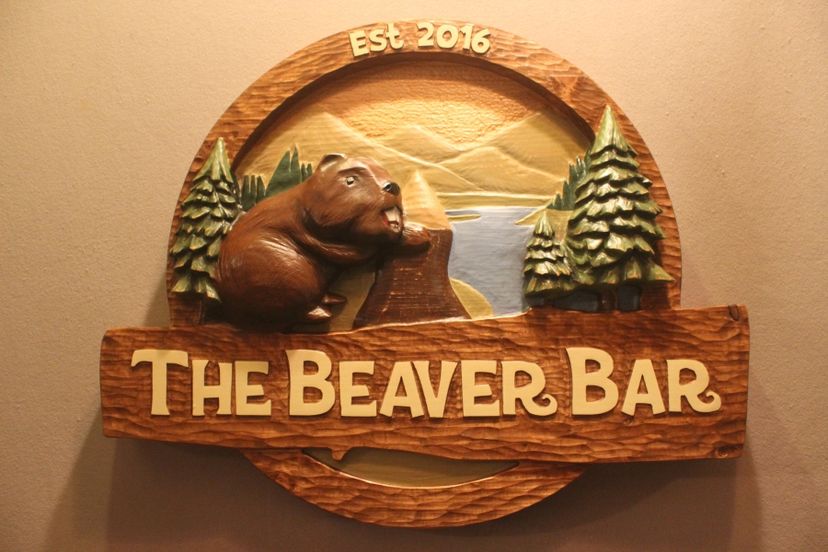 Beaver Signs, Bear Signs, Deer Signs, Wolf Signs, Wildlife Signs By Lazy River Studio
