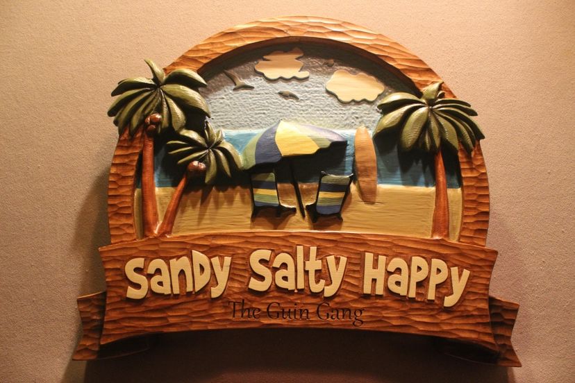Beach Signs, Ocean Home Signs, Vacation Home Signs, By Lazy River Studio
