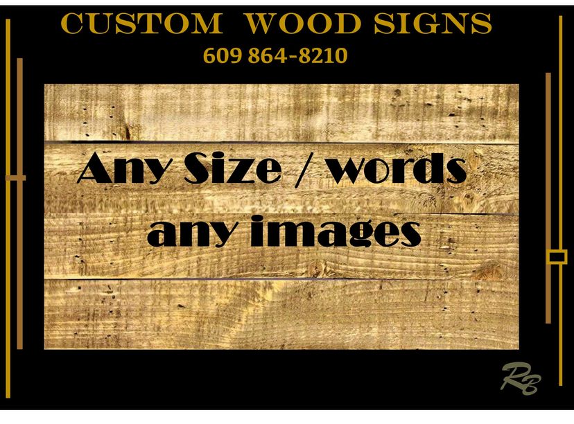 Wood Signs, Custom, Multi Board, Personalized