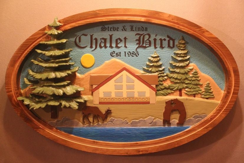 Hand Carved Cabin Signs, Carved By Lazy River Studio