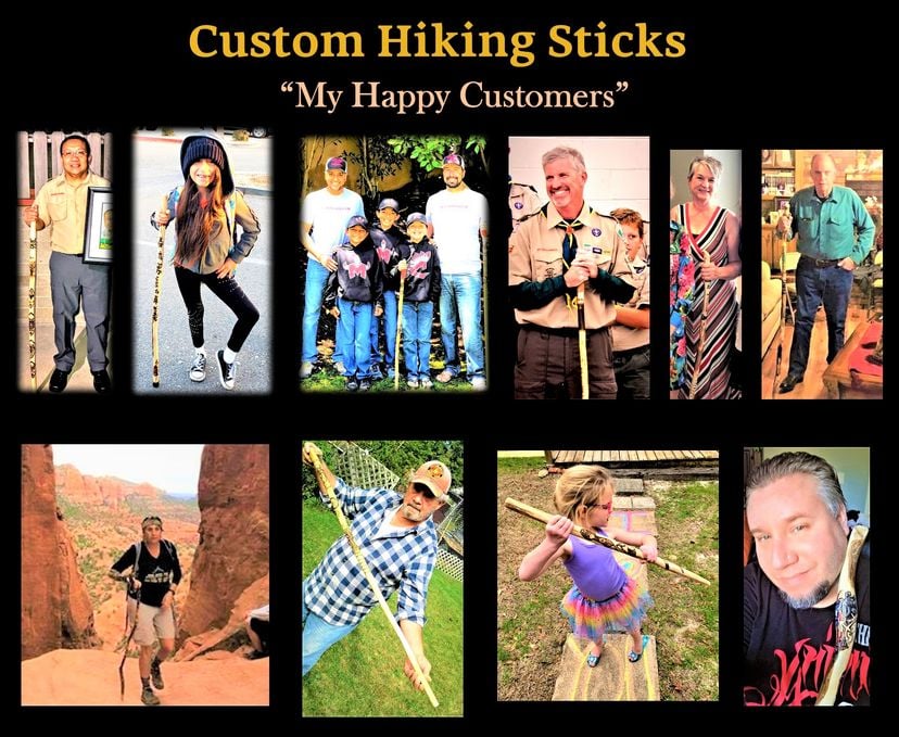 Hiking Stick, Personalized, Retirement Gift, Hiker Gift