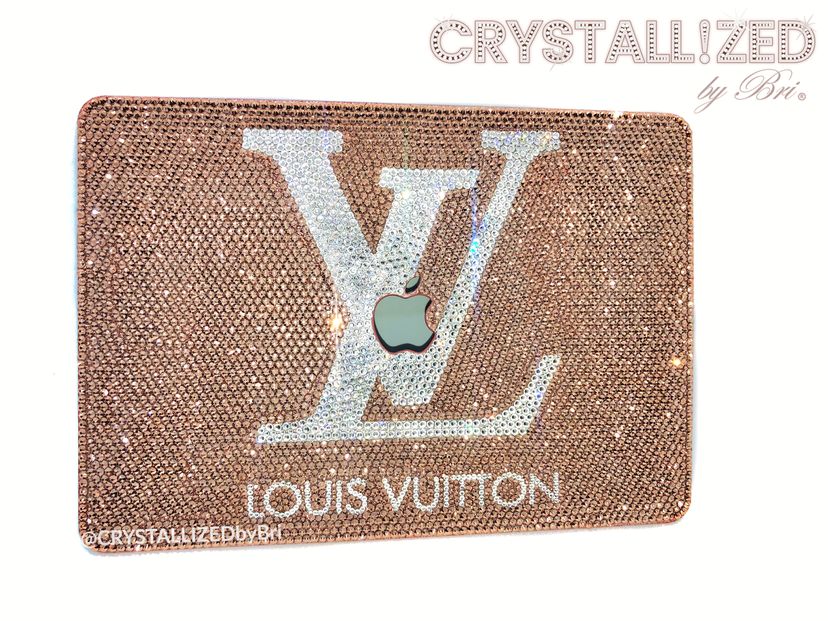 16" Mac Crystallized Laptop Case Macbook Pro Apple Tech Bling European Crystals Bedazzled