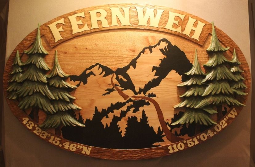 Custom Carved, Wood Signs, Cabin Signs, Mountains Signs, Vacation Home Signs By Lazy River Studio
