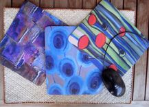 Mouse Pads Any 3 With Original Artwork Mix And Match By Devikasart 1 small