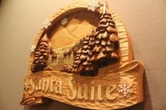 Santa Signs | Santa Clause Signs | Snowman Signs | Christmas Signs | Custom Holiday Signs 1 small