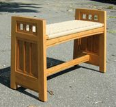 Arts-And-Crafts Valley Bench