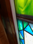 Modern Liturgical Stained Glass Sanctuary Window - Lokahi (Unity) 5 small