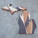 Handcrafted State & Country Charcuterie Boards — Built to Order 1 small