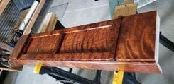 Custom Flame Birch Fireplace Surround 5 small