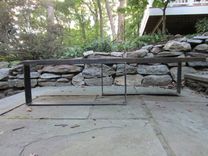 Coffee Table With Maple Inlays 6 small