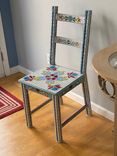 Scandanavian Inspired mosaic Chair