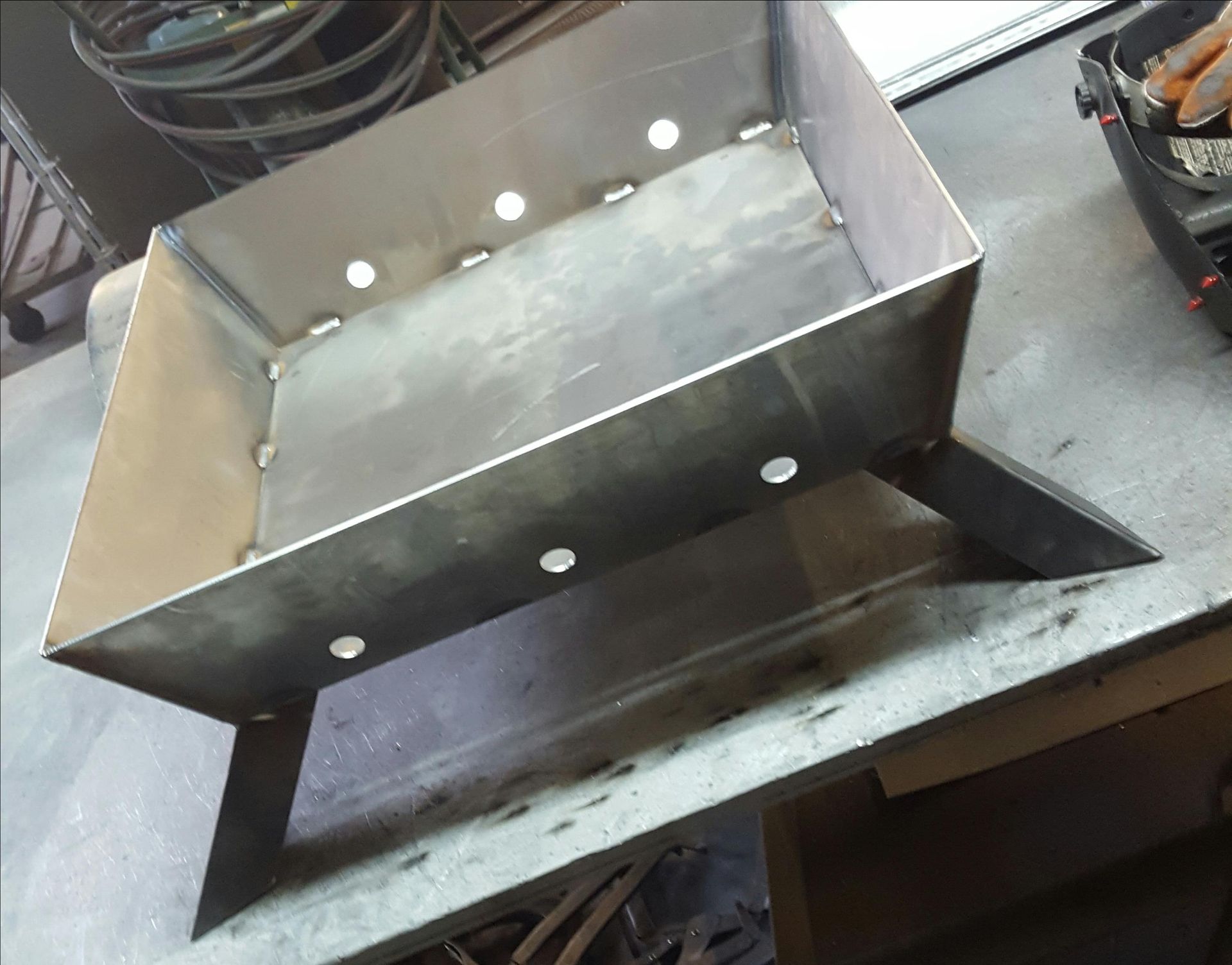 Custom Square Fire Pit 3 