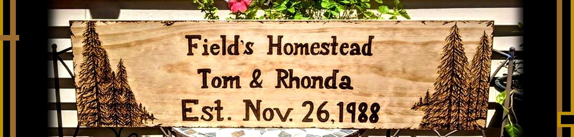 Family Name, Established, Sign, Art, Wood Gift, Wood Sign 1