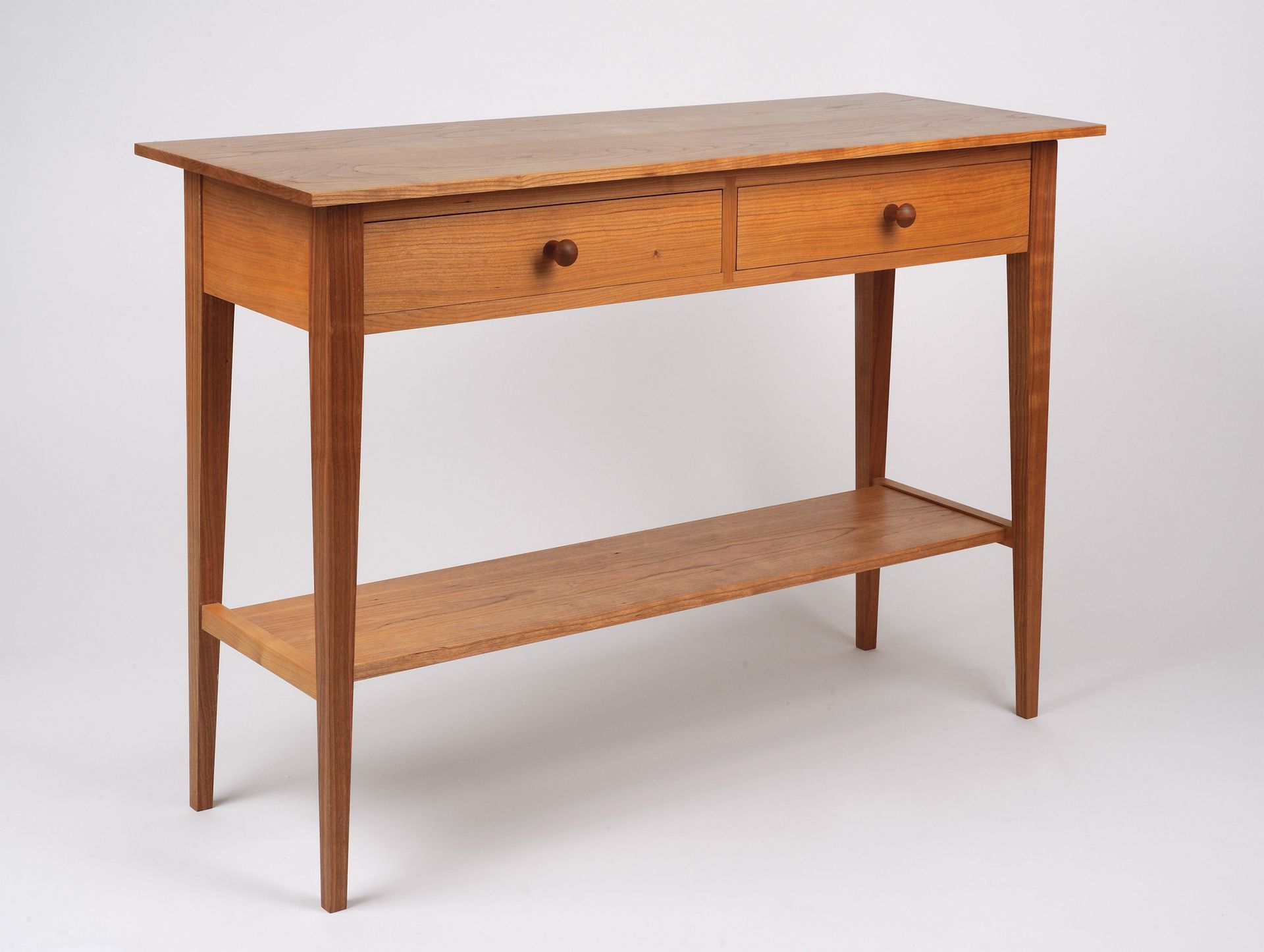 Sofa Table With Shelf And Drawers