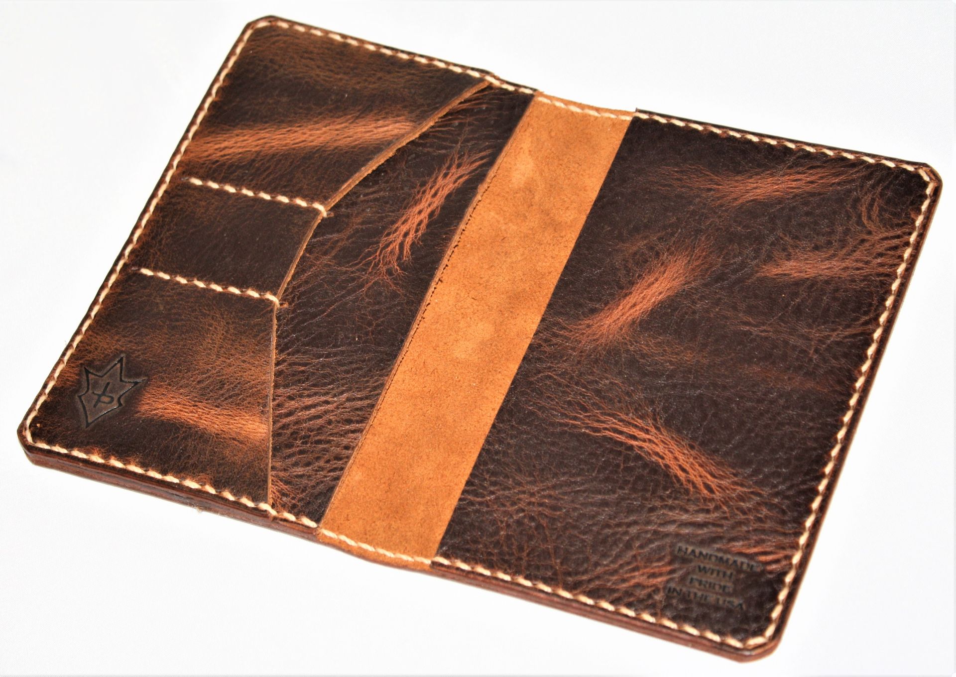 Jp Leathercraft Handmade Scribo Field Notes Cover Wallet Wheat Harvest Leather 4