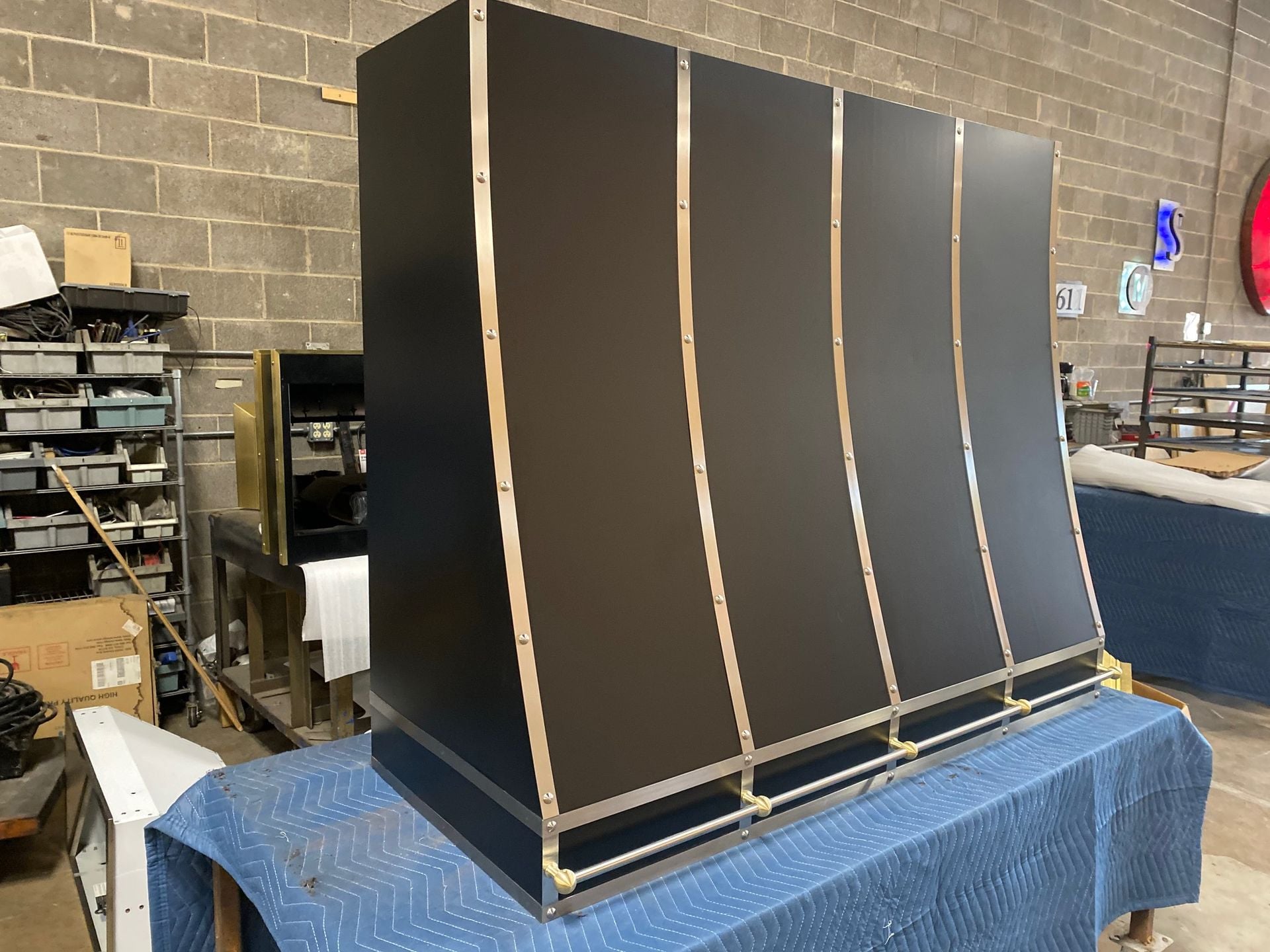 The "Jen" Custom Range Hood, Blower Sold Separately // (Min. Shipping $450+)