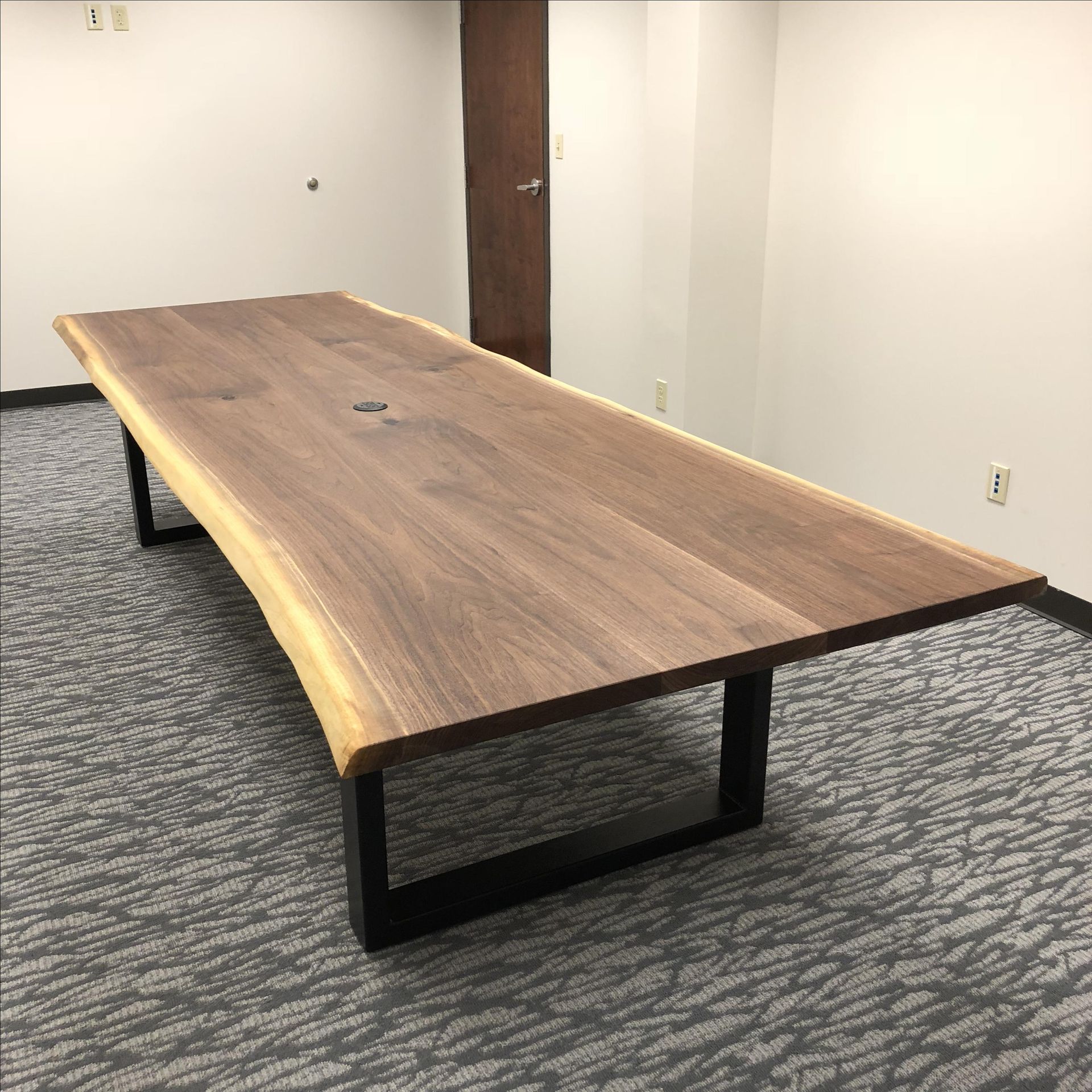 Black Walnut Live Edge Conference Table 2 