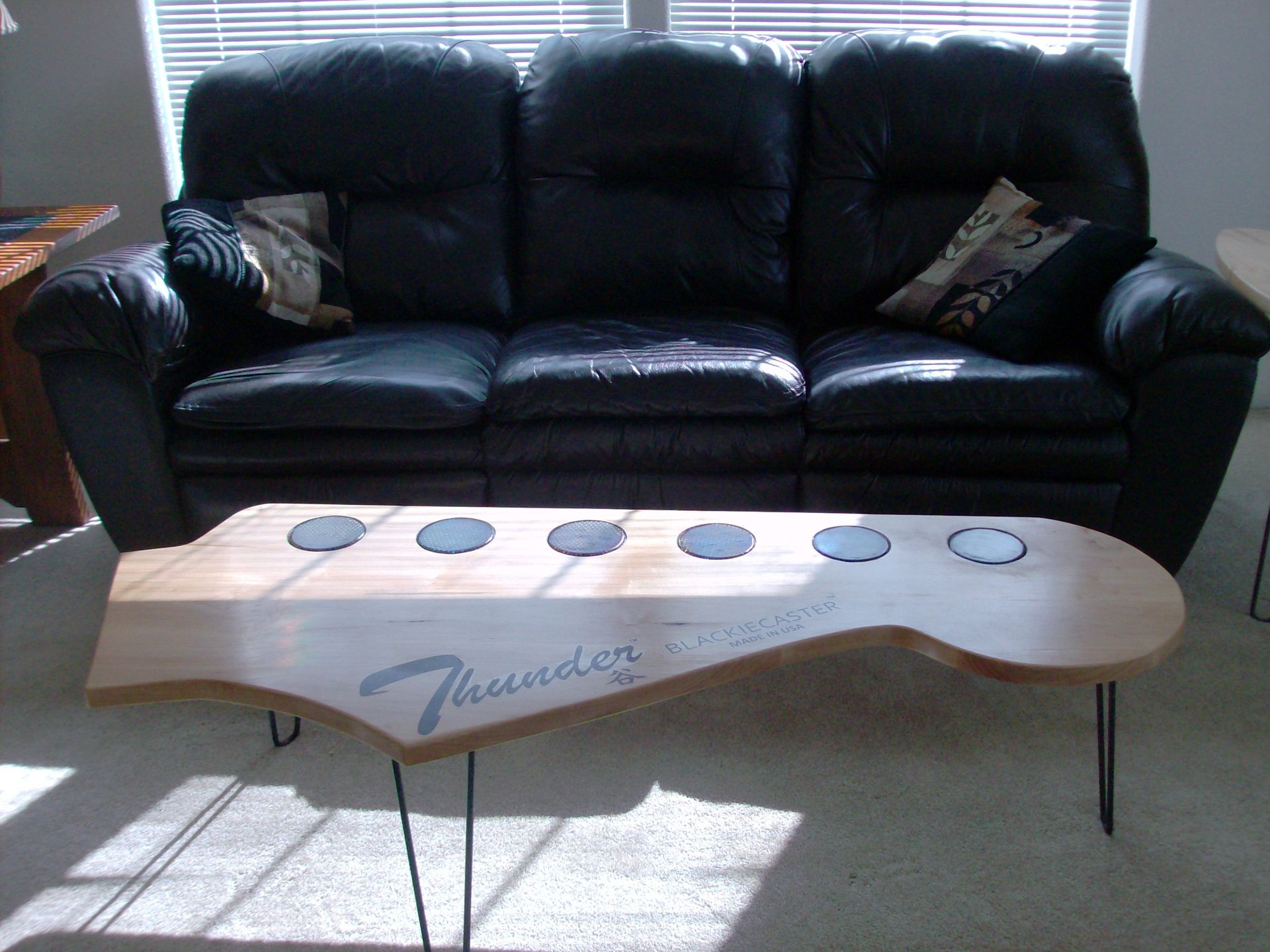 Guitar Head Coffee Tables