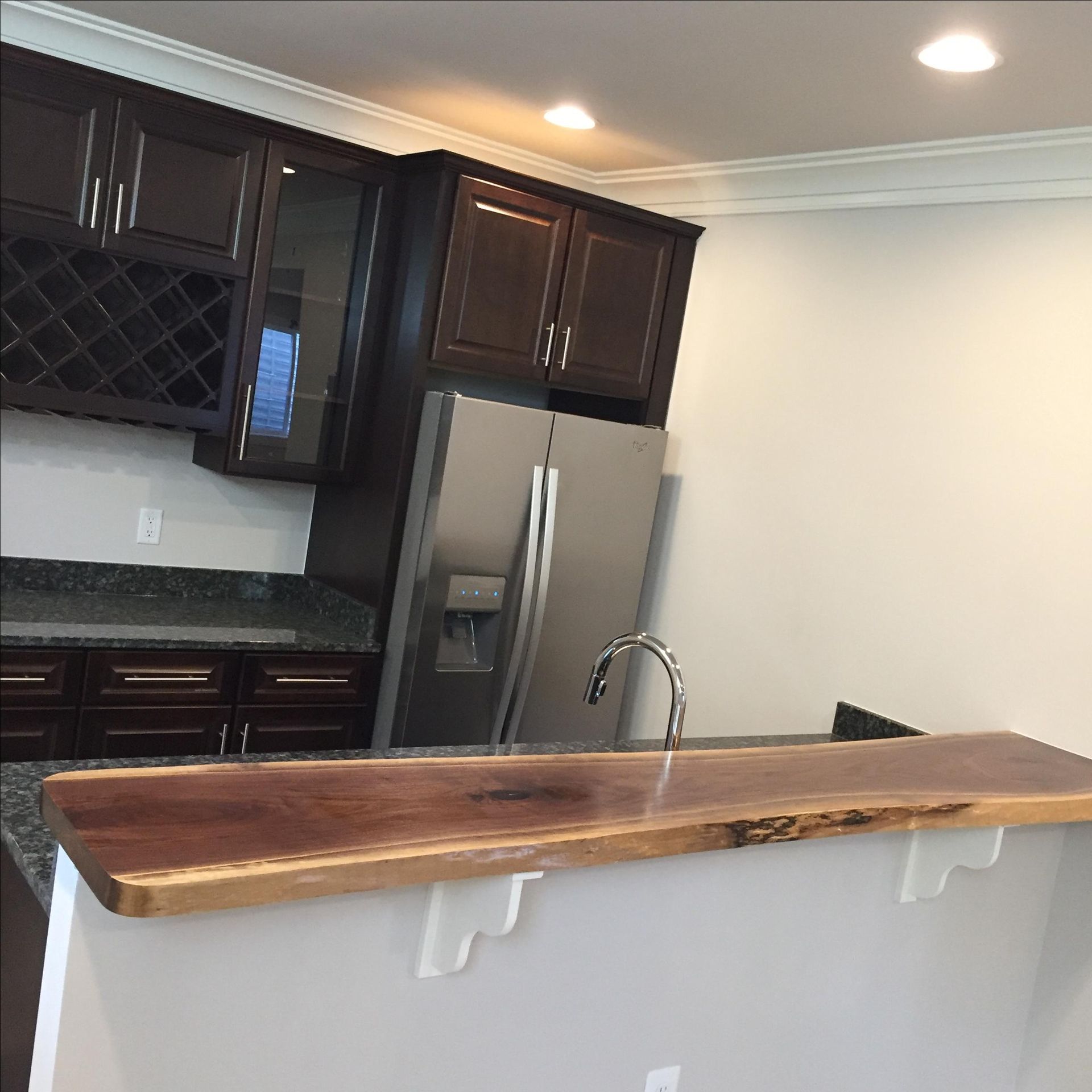 Live Edge Walnut Counter Top 2