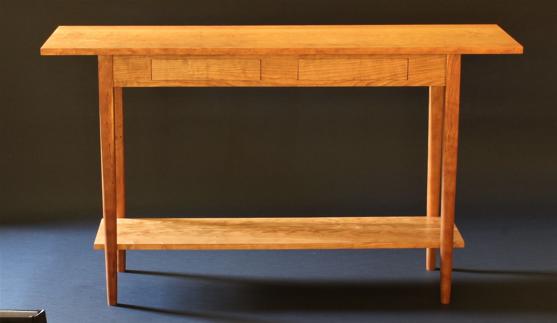Console Table In Figured Cherry 4 