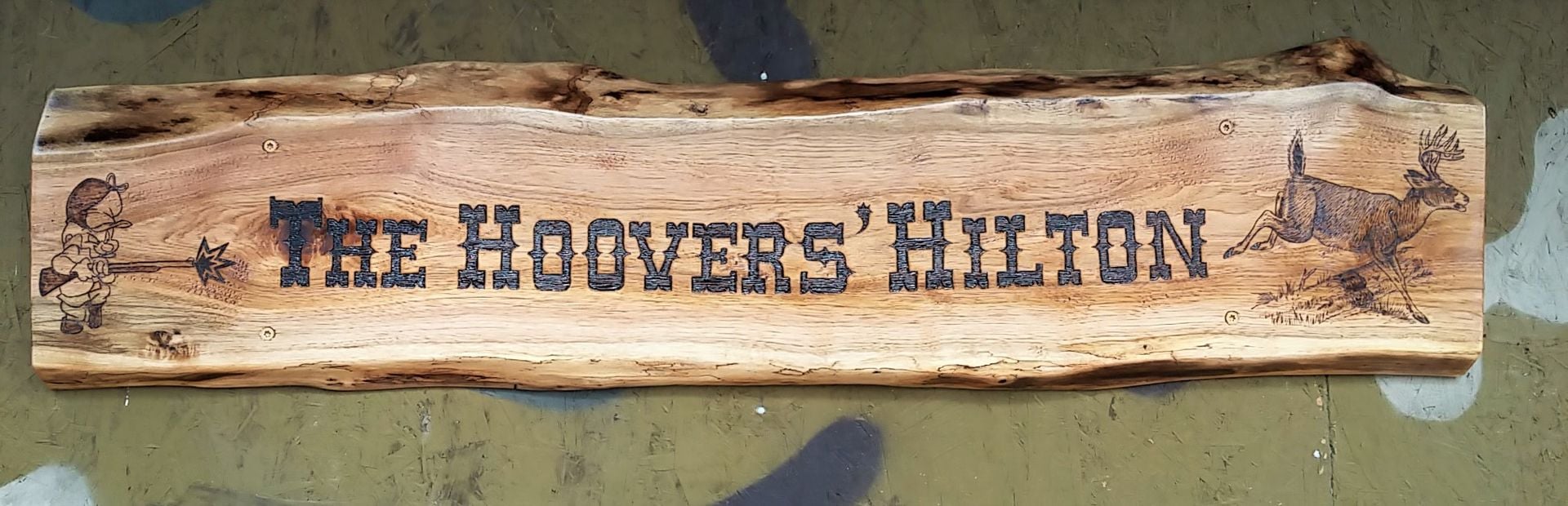 Live-Edge Custom Woodburned Signs 3 
