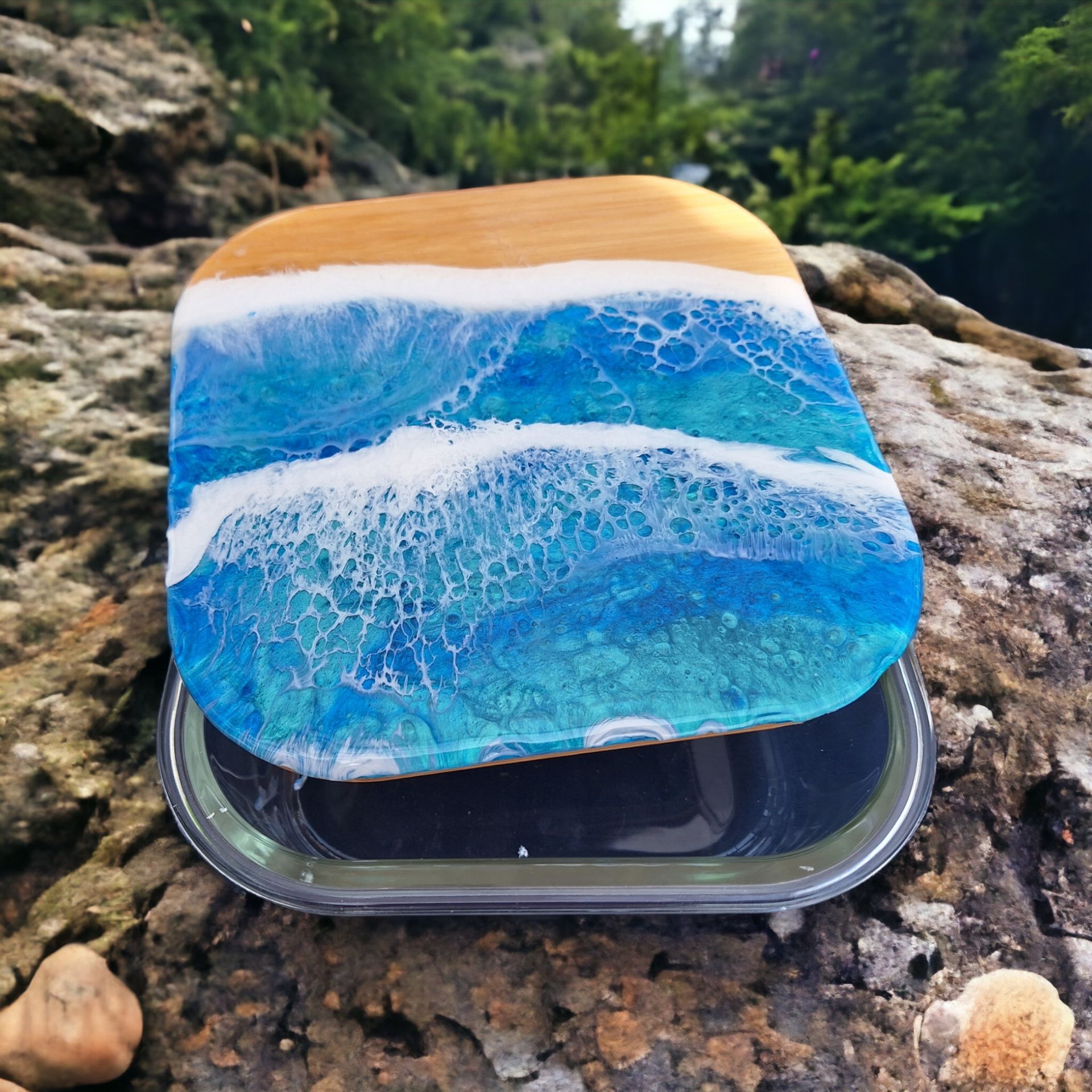 Ocean Wave Serving Dish 5