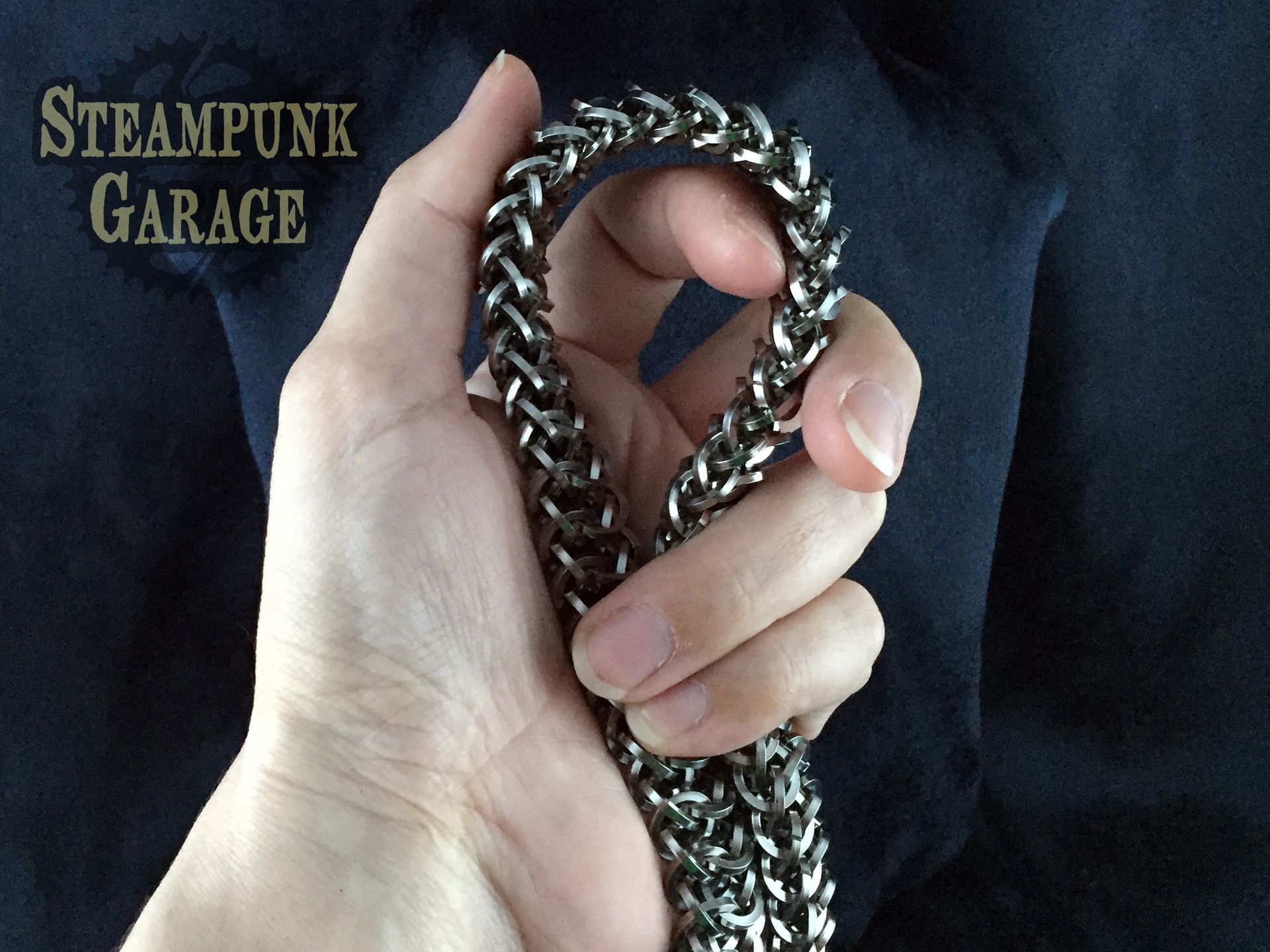 Wallet Chain - Extreme Heavy Duty - Square Wire Stainless Steel 7