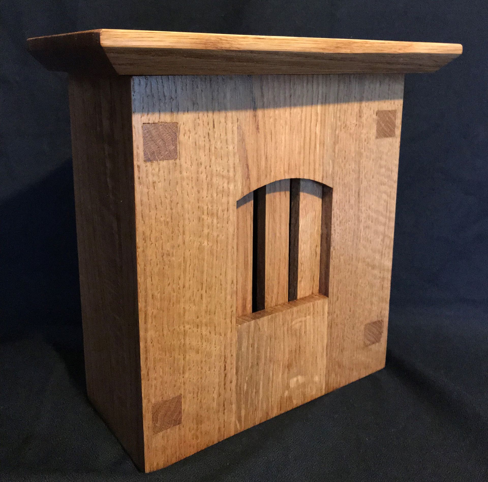 Craftsman Style Wood Doorbell Cover With Top 5 
