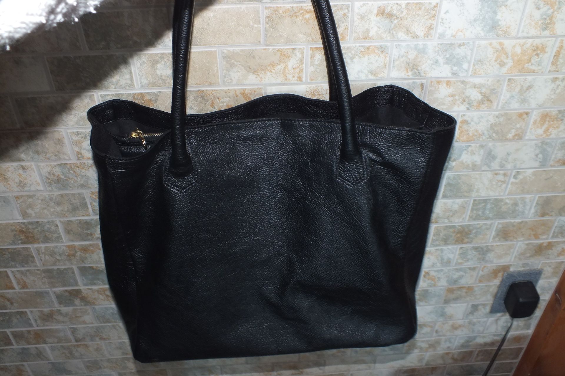 Leather Computer Tote 2