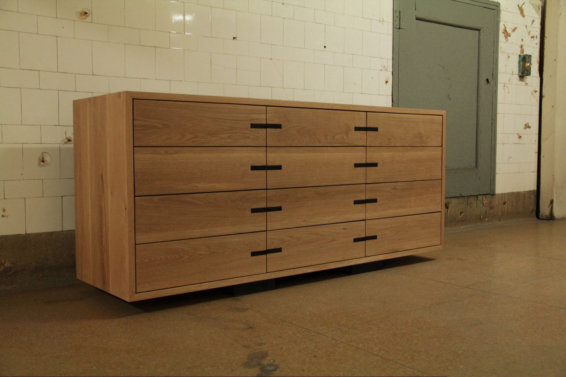 Stunning Solid White Oak Dresser 4