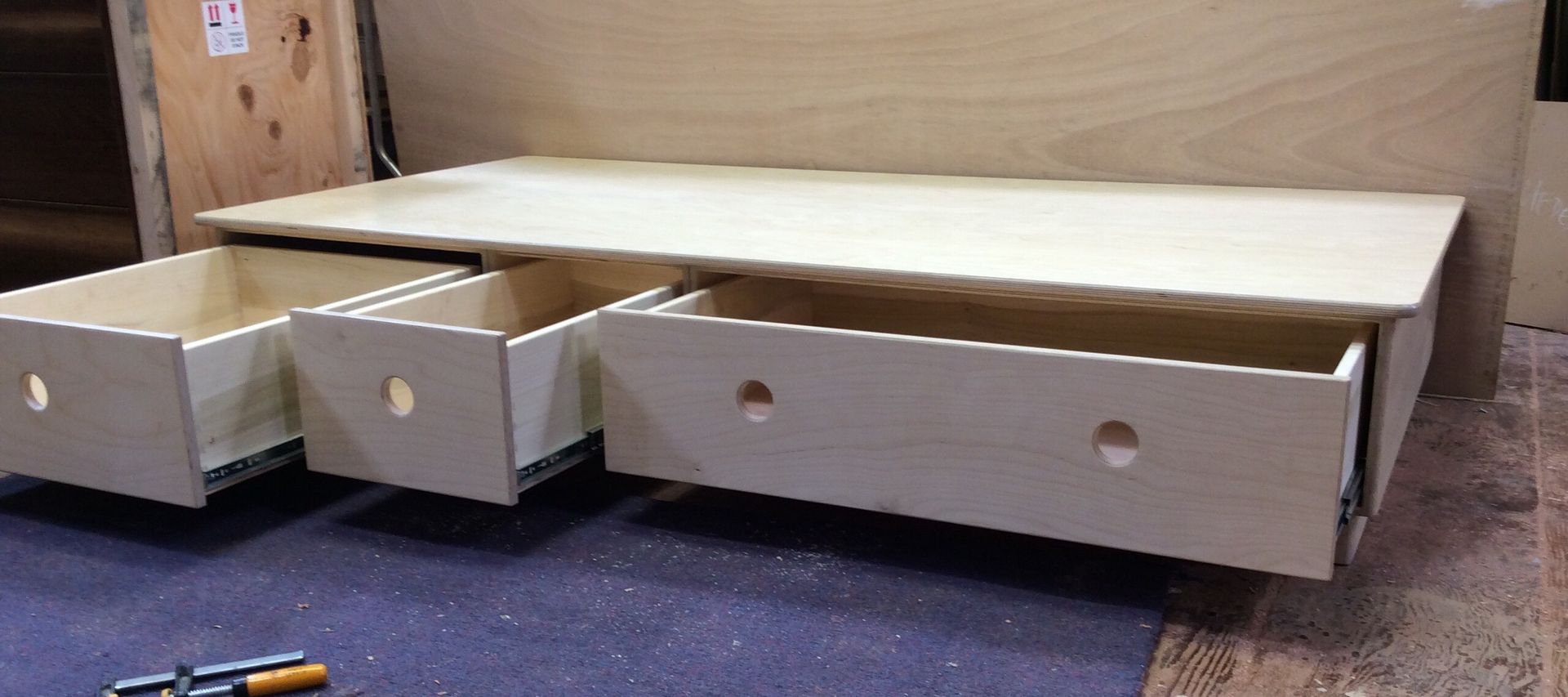 Modern Platform Bed 2 