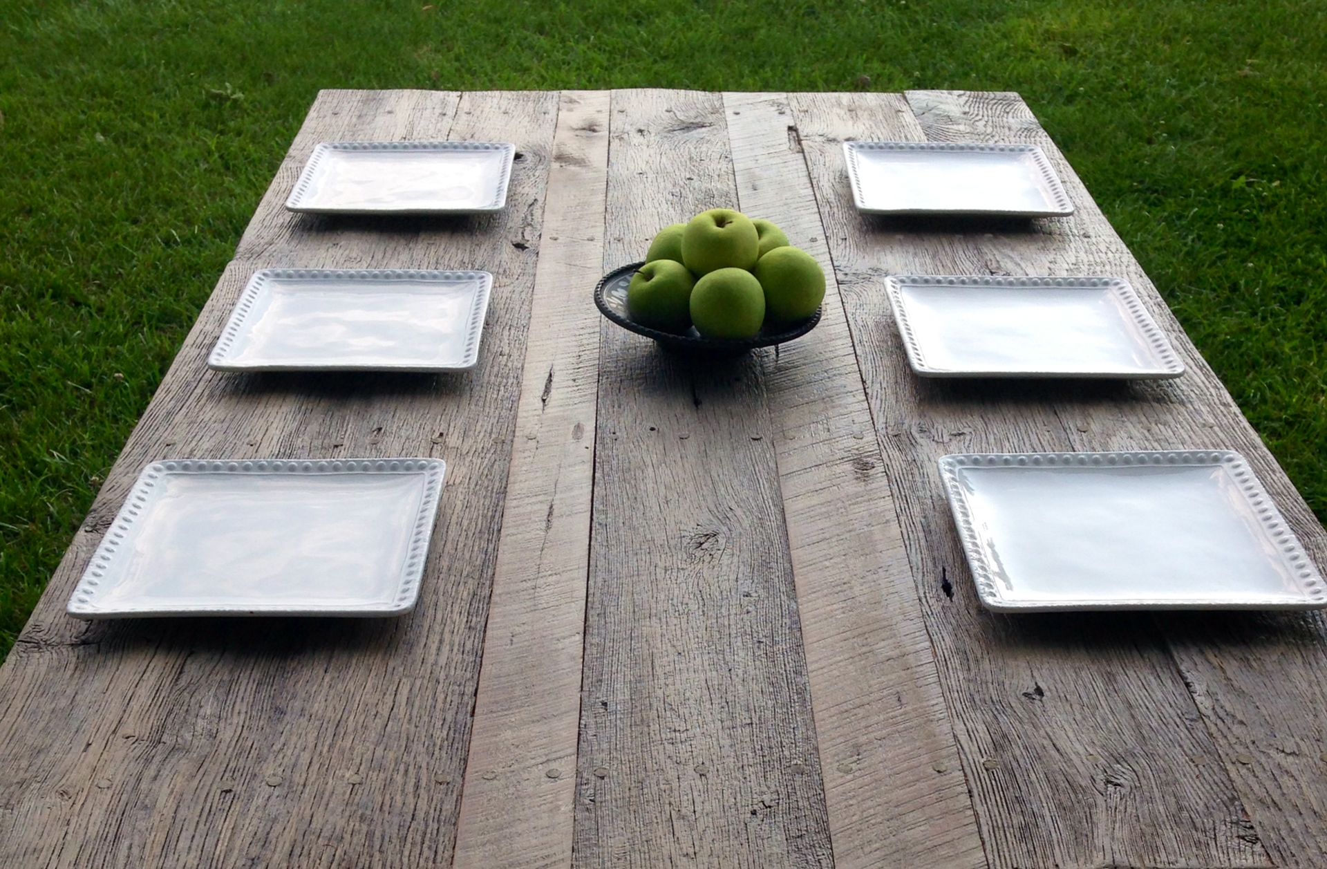 Barnwood Farm Table (Dakota Collection) 4 