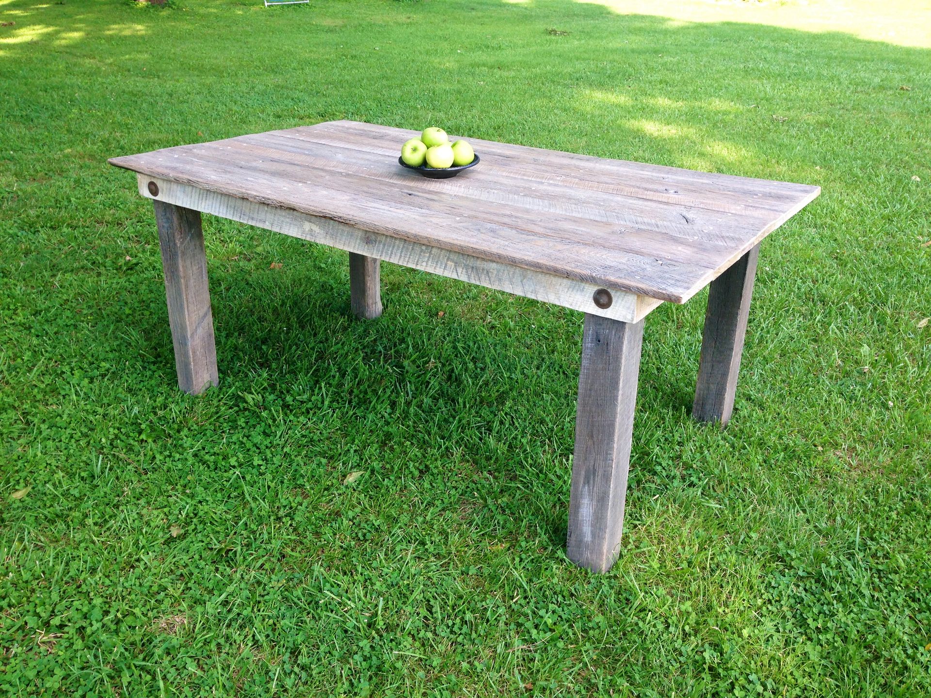 Barnwood Farm Table (Dakota Collection) 3 